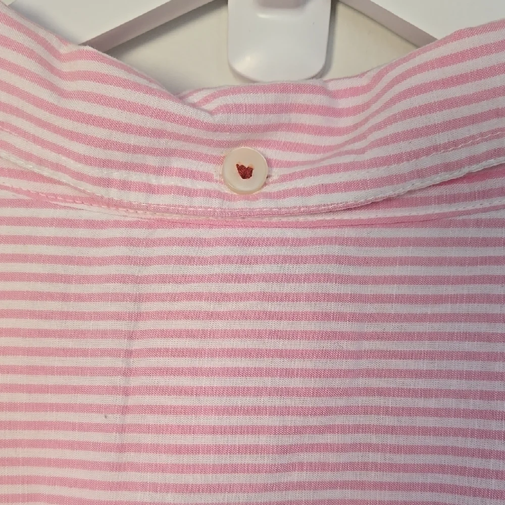 American Eagle Outfitters Women's Oversized Fit Shirt Pink Size L